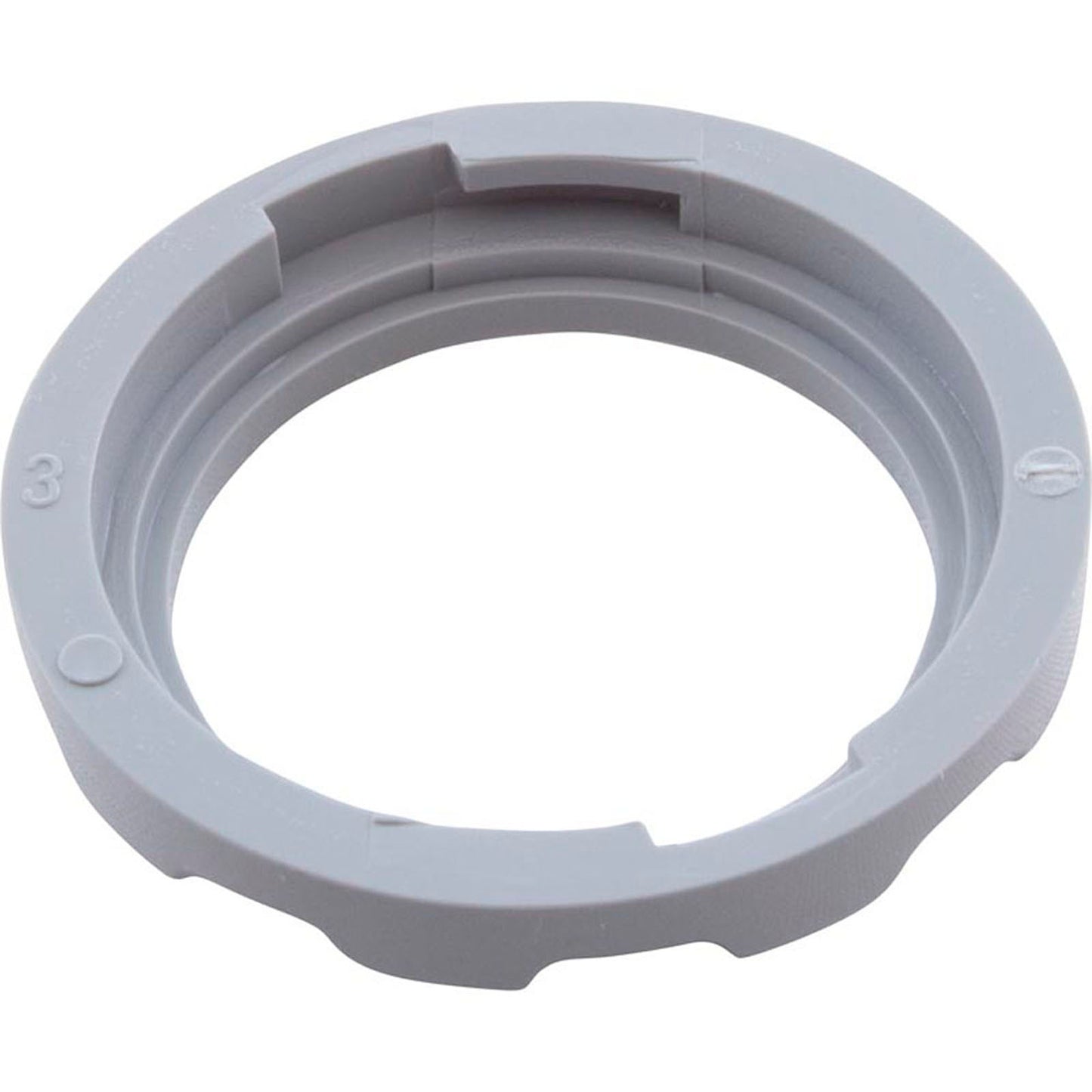 Escutcheon, BWG/HAI Duo Blaster Jet, Deluxe Scallop, Gry