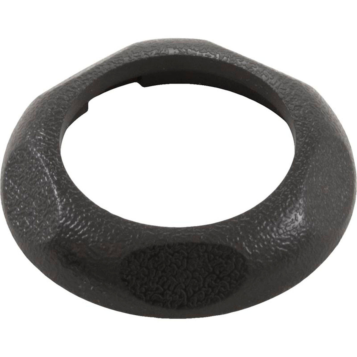 Escutcheon, BWG/HAI Duo Blaster Jet, Textured Scallop, Black