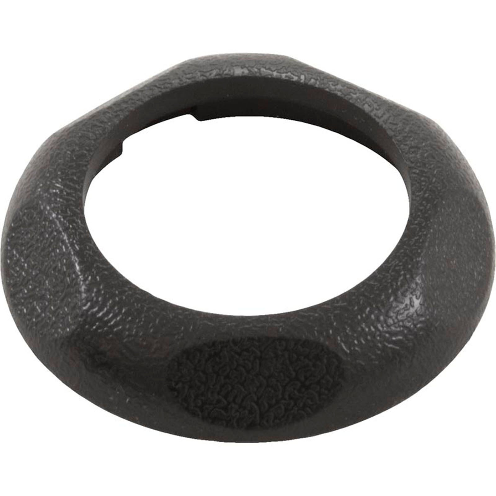 Escutcheon, BWG/HAI Duo Blaster Jet, Textured Scallop, Black