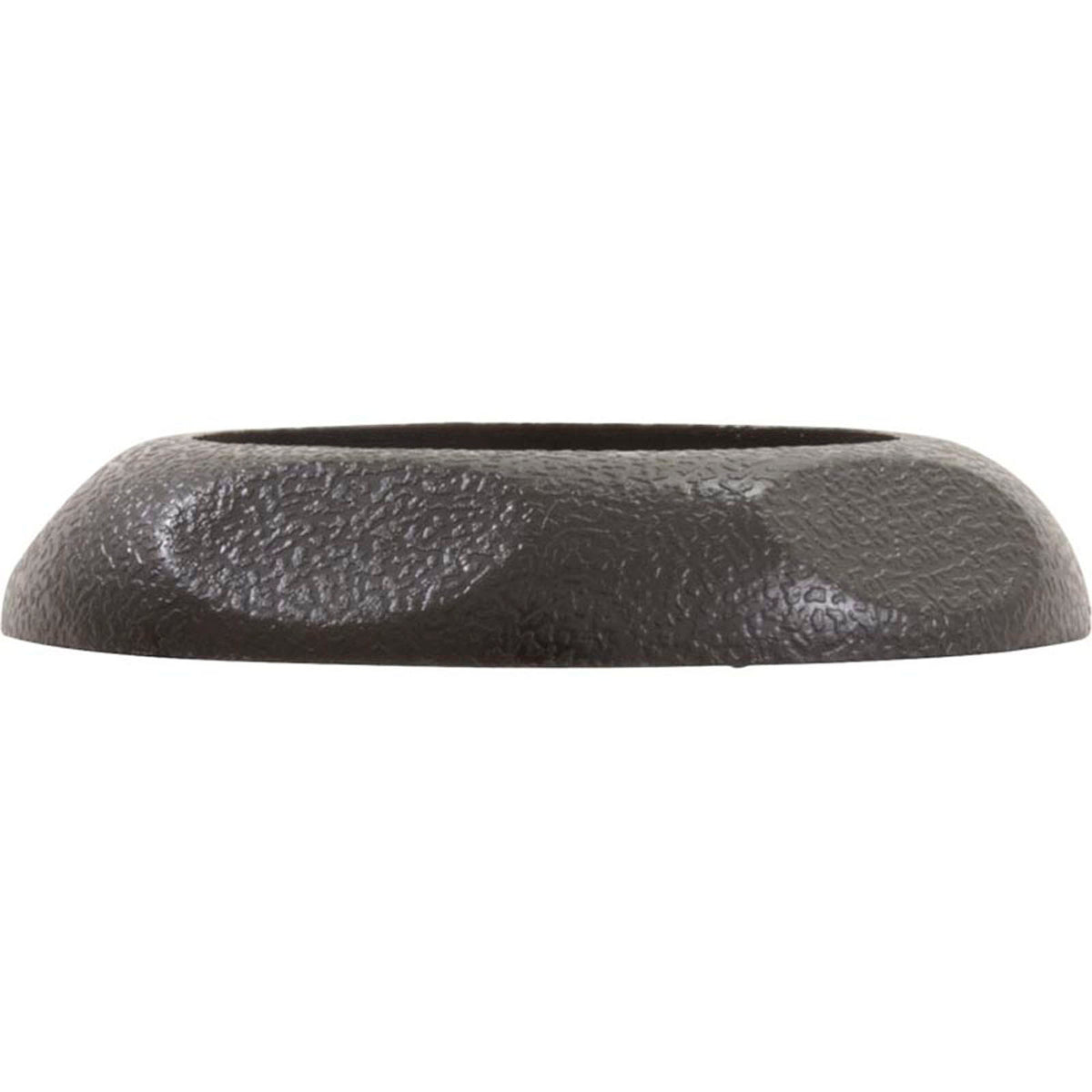 Escutcheon, BWG/HAI Duo Blaster Jet, Textured Scallop, Black