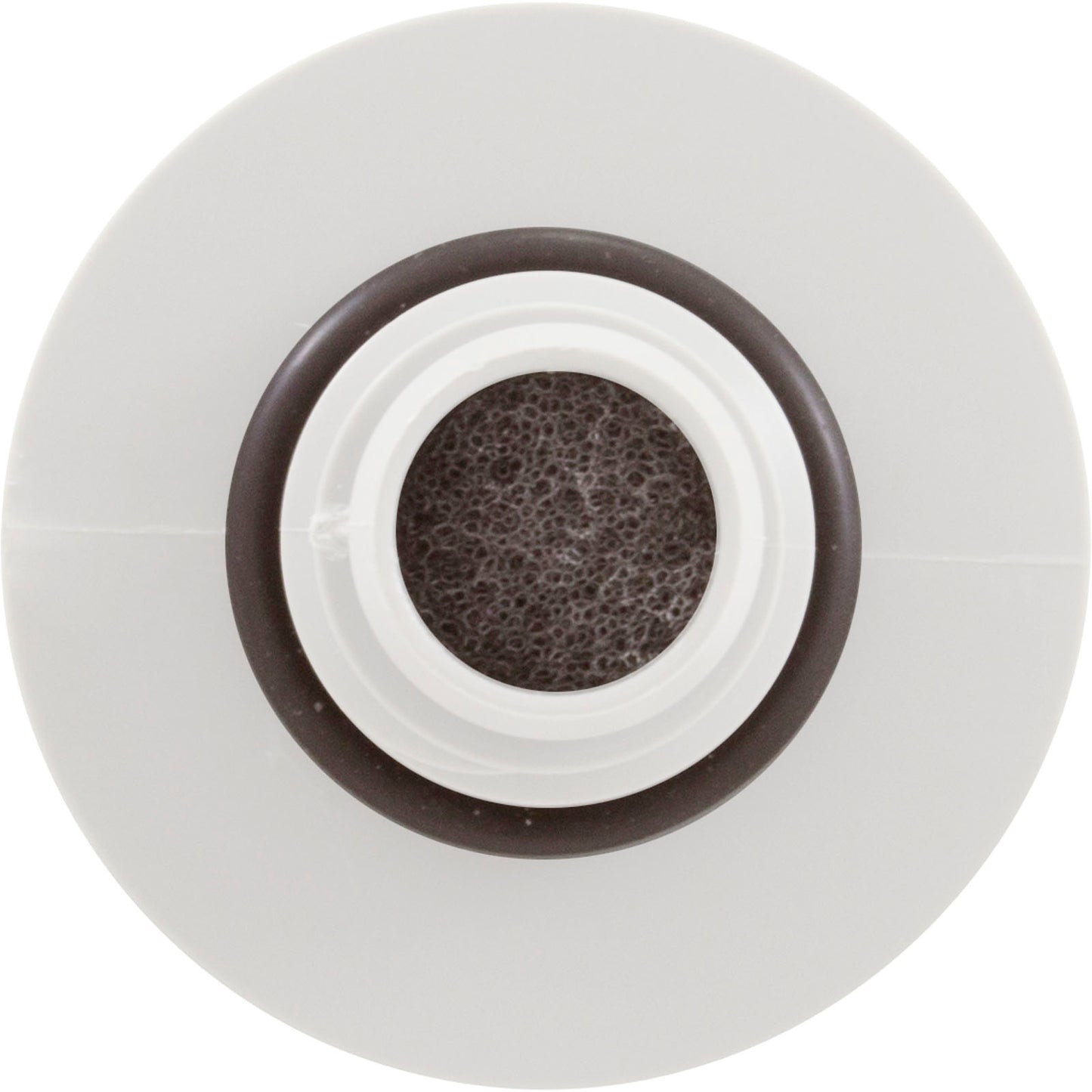 Conjunto de vástago de control de aire, BWG/HAI, extracción superior, 1/2", blanco