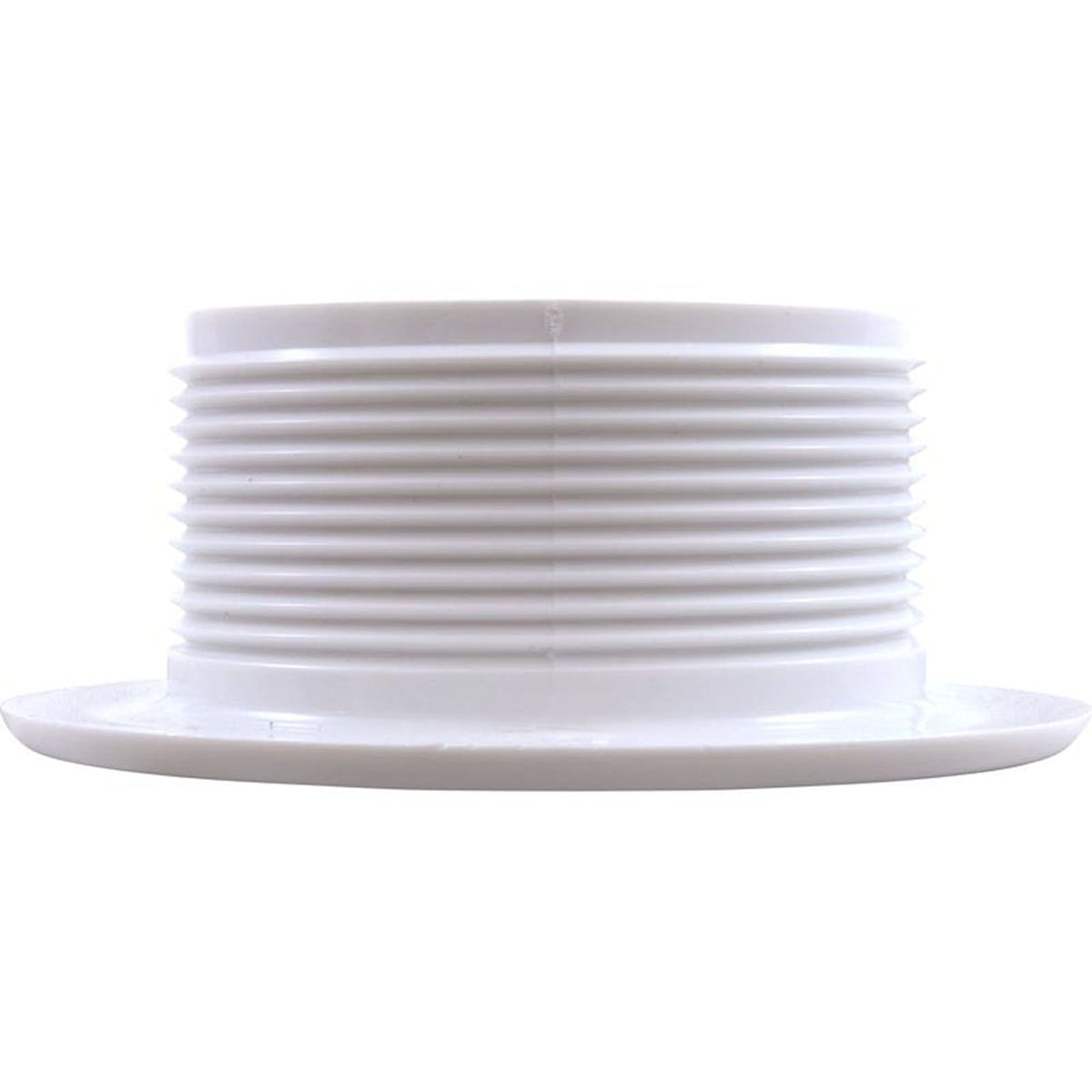 Wall Fitting, BWG/HAI Slimline Suction, 2-1/2"hs, White