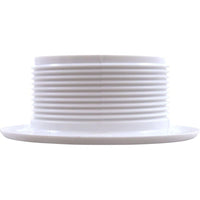 Wall Fitting, BWG/HAI Slimline Suction, 2-1/2"hs, White