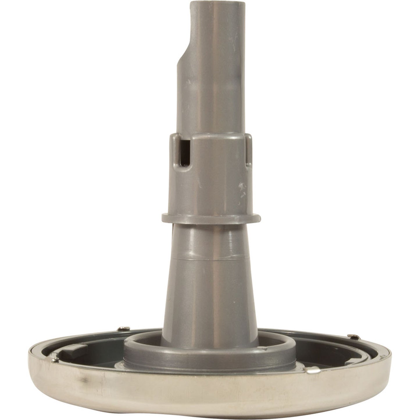 Jet Intl, Jacuzzi Mini PowerPro FX, 3-1/4" fd, acero inoxidable/gris claro