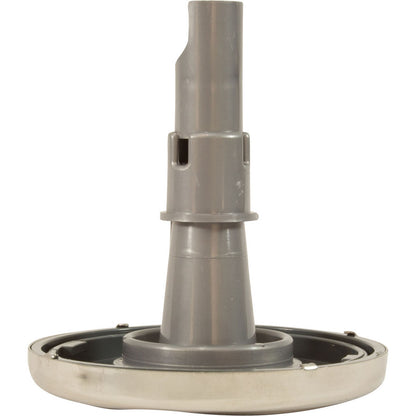 Jet Intl, Jacuzzi Mini PowerPro FX, 3-1/4" fd, acero inoxidable/gris claro