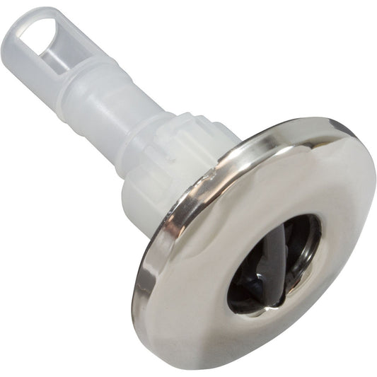 Jet Intl, Jacuzzi/Sun DV Jet, 2" fd, Pulsador, Escala Smth, SS/Gry