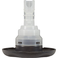 Jet Intl, Jac/Sun DVX Jet, 4-3/8"fd, Dir, Text Scal, Graph Gry