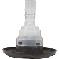 Jet Intl, Jac/Sun DVX Jet, 4-3/8"fd, Dir, Text Scal, Graph Gry