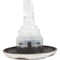 Jet Intl, Jac/Sun DVX, 4-3/8"fd, Dir, Smth Scal, SS/Graph Gry