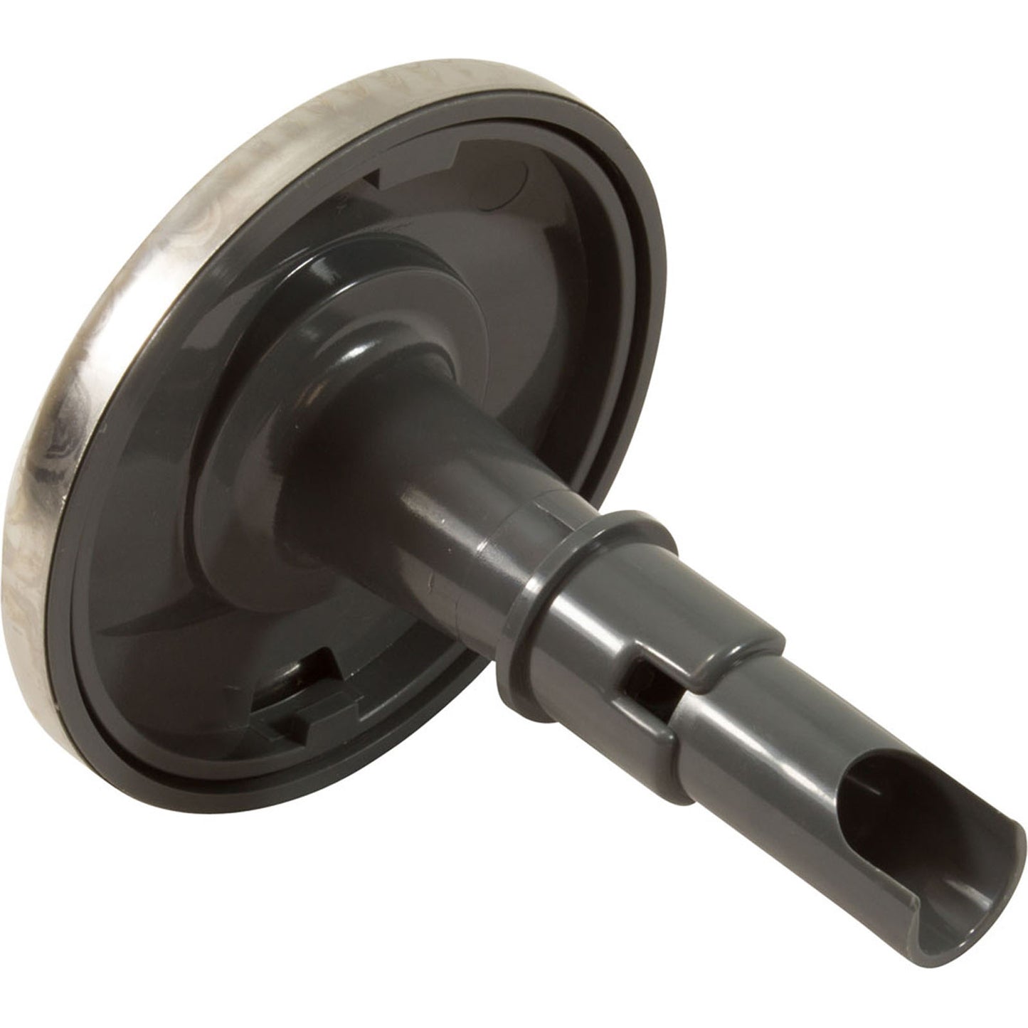 Jet Intl, Jacuzzi Mini PowerPro FX-1 PC, 3-1/4"fd, SS/Dk Gry