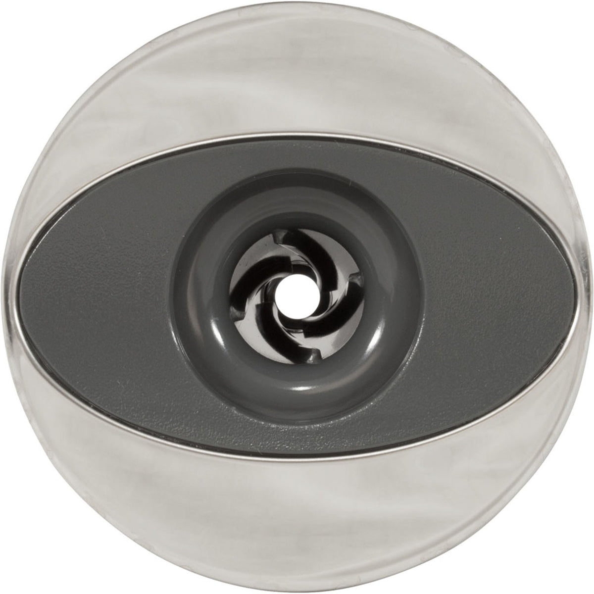 Jet Intl, Jacuzzi Mini PowerPro FX-1 PC, 3-1/4"fd, SS/Dk Gry