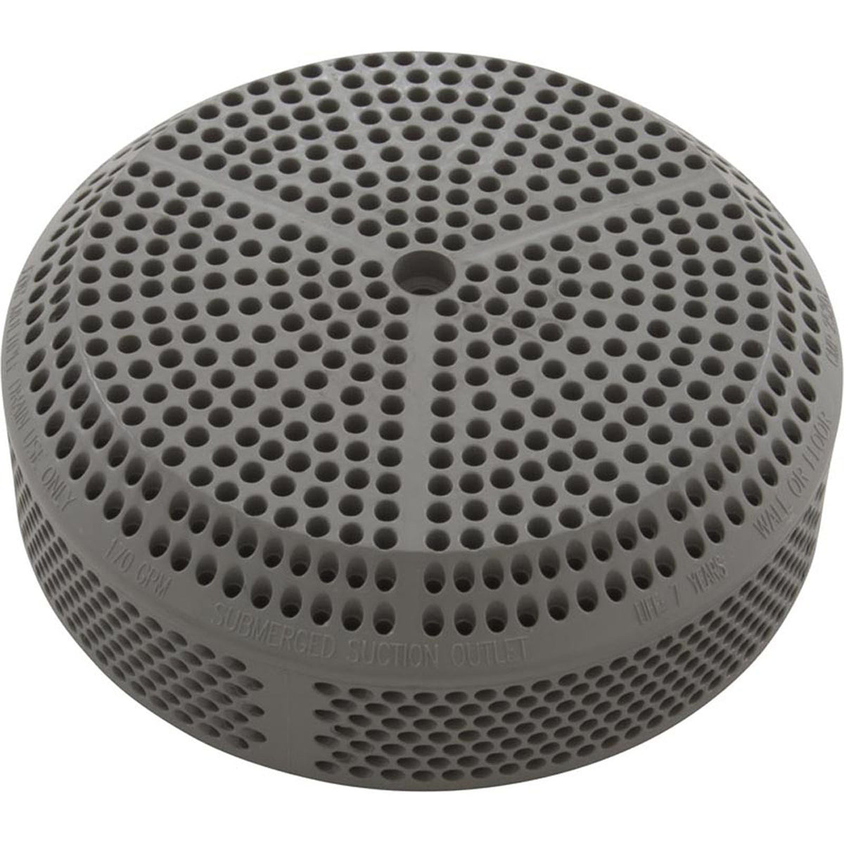 Suction Cover, CMP, 4-7/8"fd, 170GPM, Gray