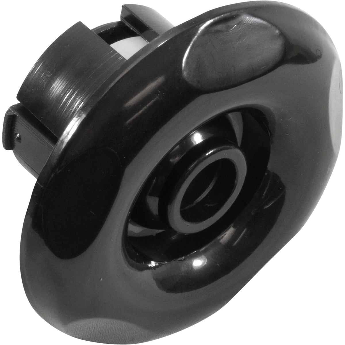 Jet Intl, CMP Spa, 2-1/2"fd, Dir, Smth Scal, Black