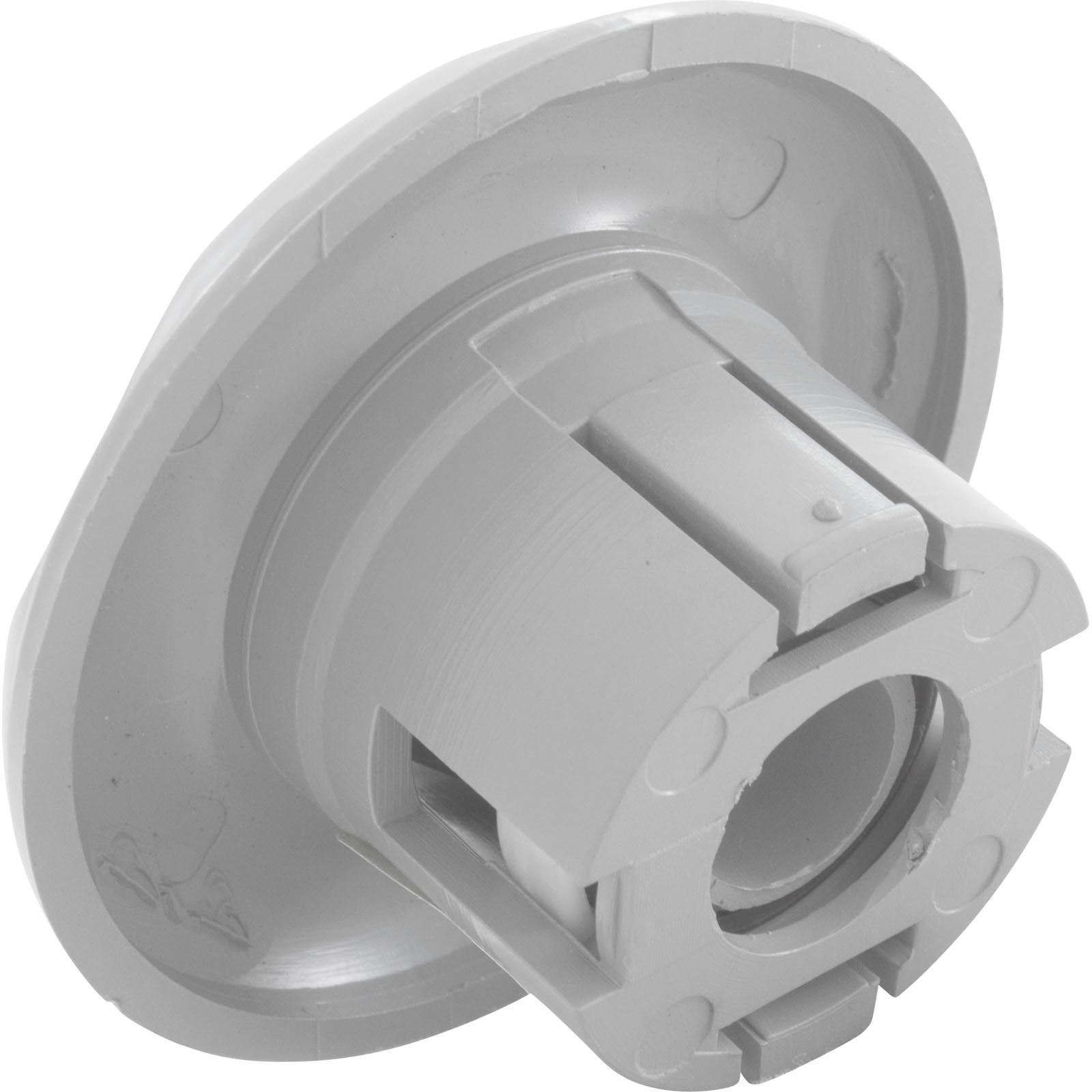 Jet Intl, CMP Spa, 2-1/2"fd, Roto, Smth Scal, White