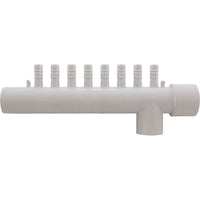 Manifold, CMP, 1"s x 1"spg x 1"spg x (8) 3/8"b