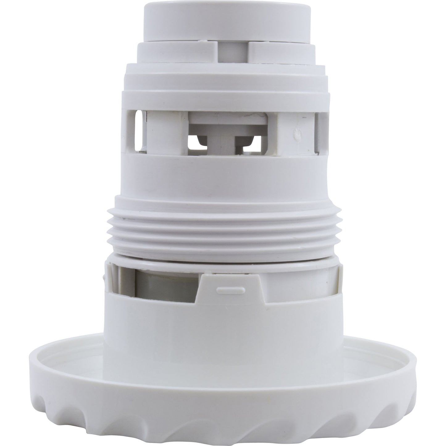 Jet Intl, Poly Jet Generic, 3-3/8"fd, Roto, Dlx Scal, Blanc