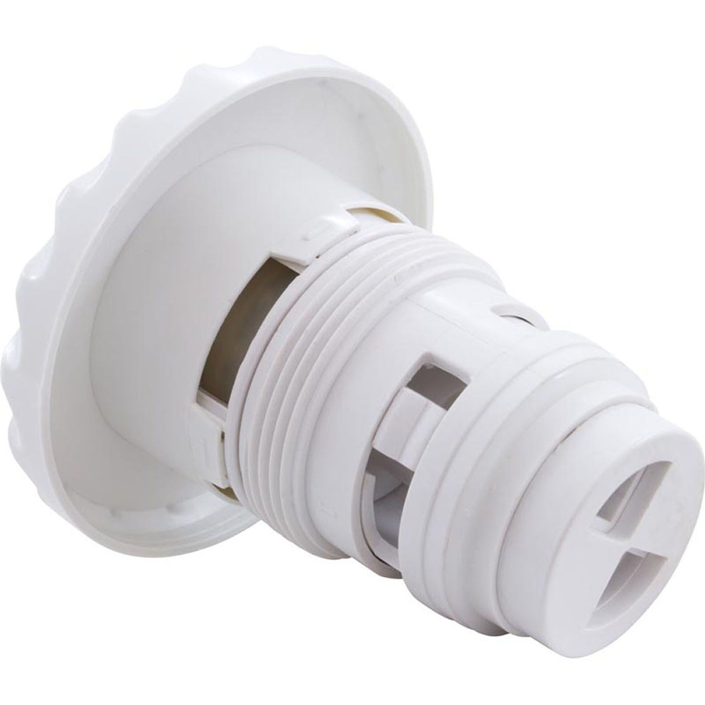 Jet Intl, Poly Jet Generic, 3-3/8"fd, Massage, Dlx Scal, Blanc