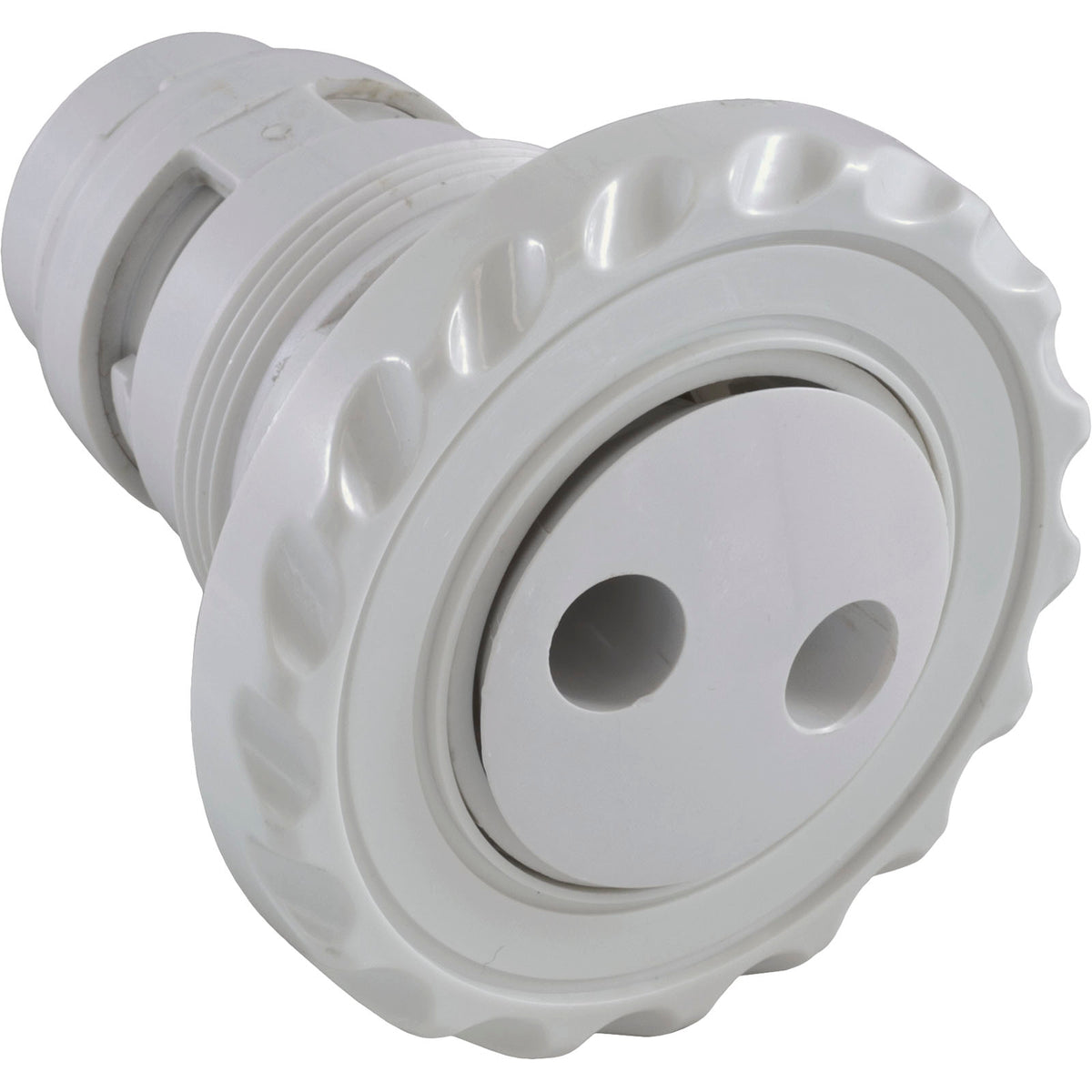 Jet Intl, Poly Jet Generic, 3-3/8"fd, Twin Roto, Dlx Scal, White