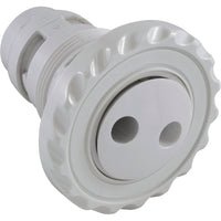 Jet Intl, Poly Jet Generic, 3-3/8"fd, Twin Roto, Dlx Scal, White