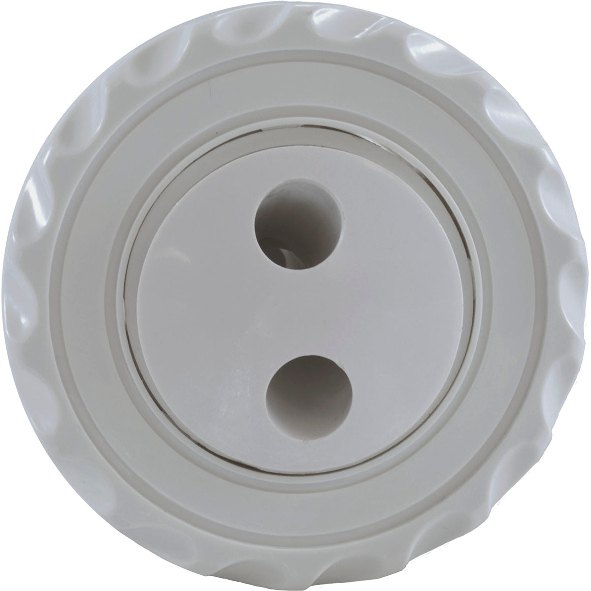 Jet Intl, Poly Jet Generic, 3-3/8"fd, Twin Roto, Dlx Scal, White