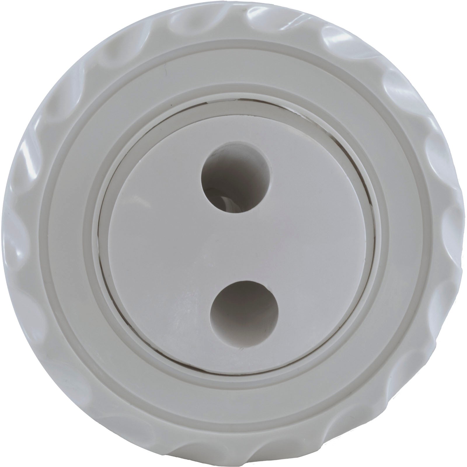 Jet Intl, Poly Jet Generic, 3-3/8"fd, Twin Roto, Dlx Scal, White