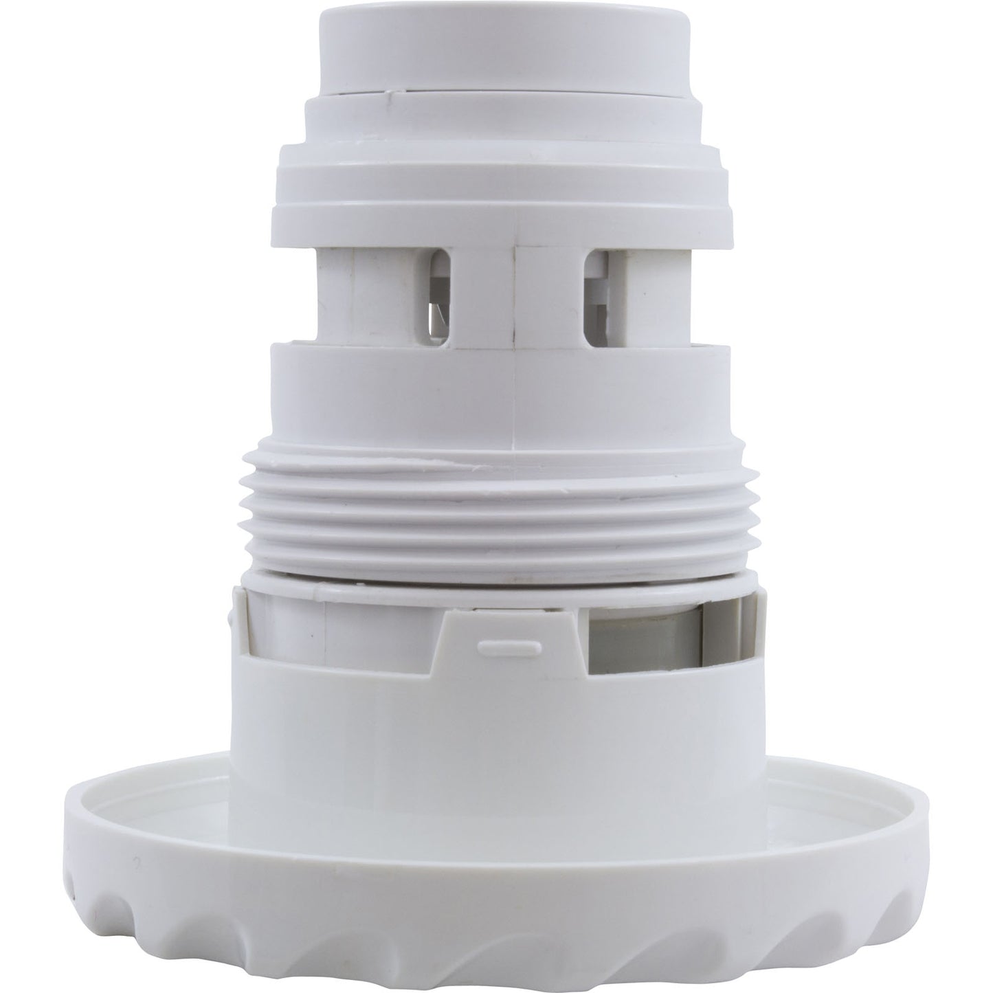 Jet Intl, Poly Jet Generic, 3-3/8"fd, Twin Roto, Dlx Scal, Blanc