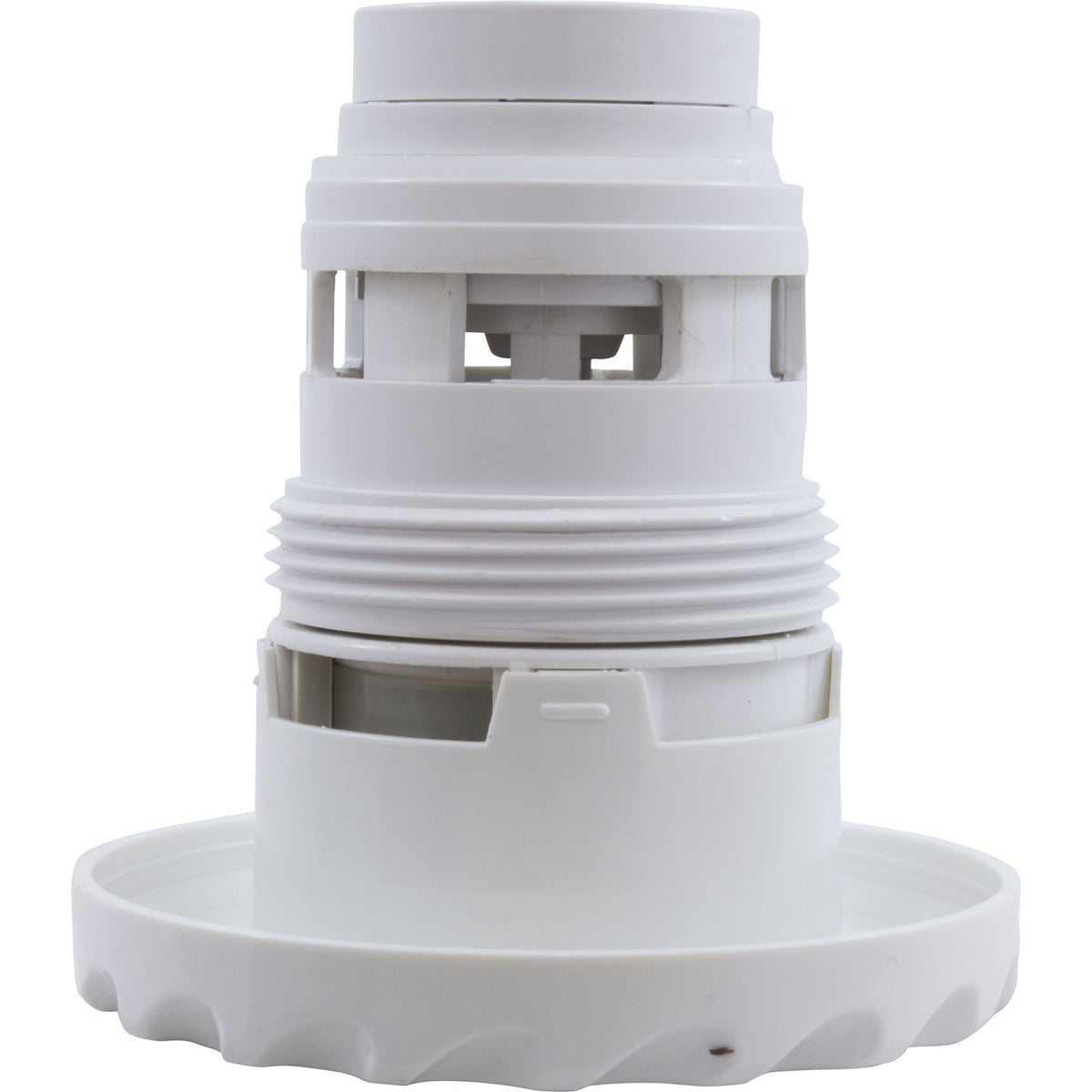 Jet Intl, Poly Jet Generic, 3-3/8"fd, Twin Roto, Dlx Scal, White