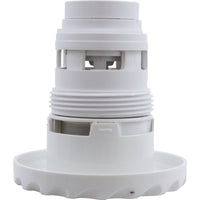 Jet Intl, Poly Jet Generic, 3-3/8"fd, Twin Roto, Dlx Scal, White