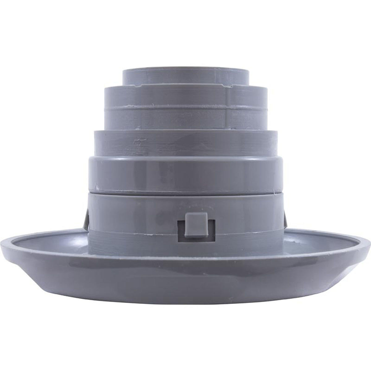 Jet Intl, CMP Spa, 4-1/8"fd, Dir, Smth Scal, Gry