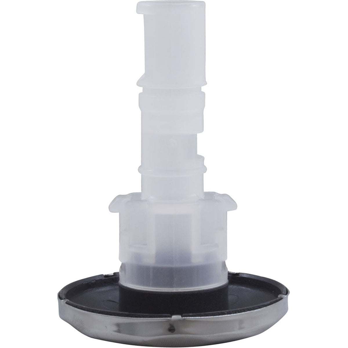 Jet Intl, CMP Typhoon 200, 2"fd, Dir, Scalloped, SS/DkGry, No Nzl