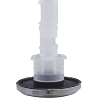 Jet Intl, CMP Typhoon 200, 2"fd, Dir, Scalloped, SS/DkGry, No Nzl