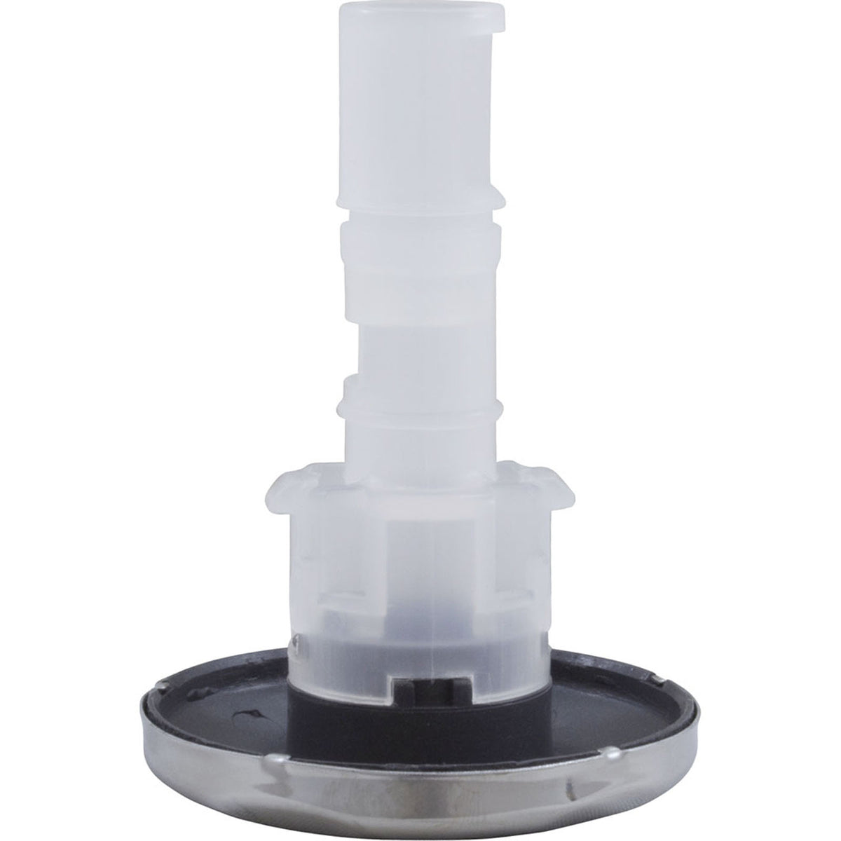 Jet Intl, CMP Typhoon 200, 2"fd, Dir, Scalloped, SS/DkGry, No Nzl