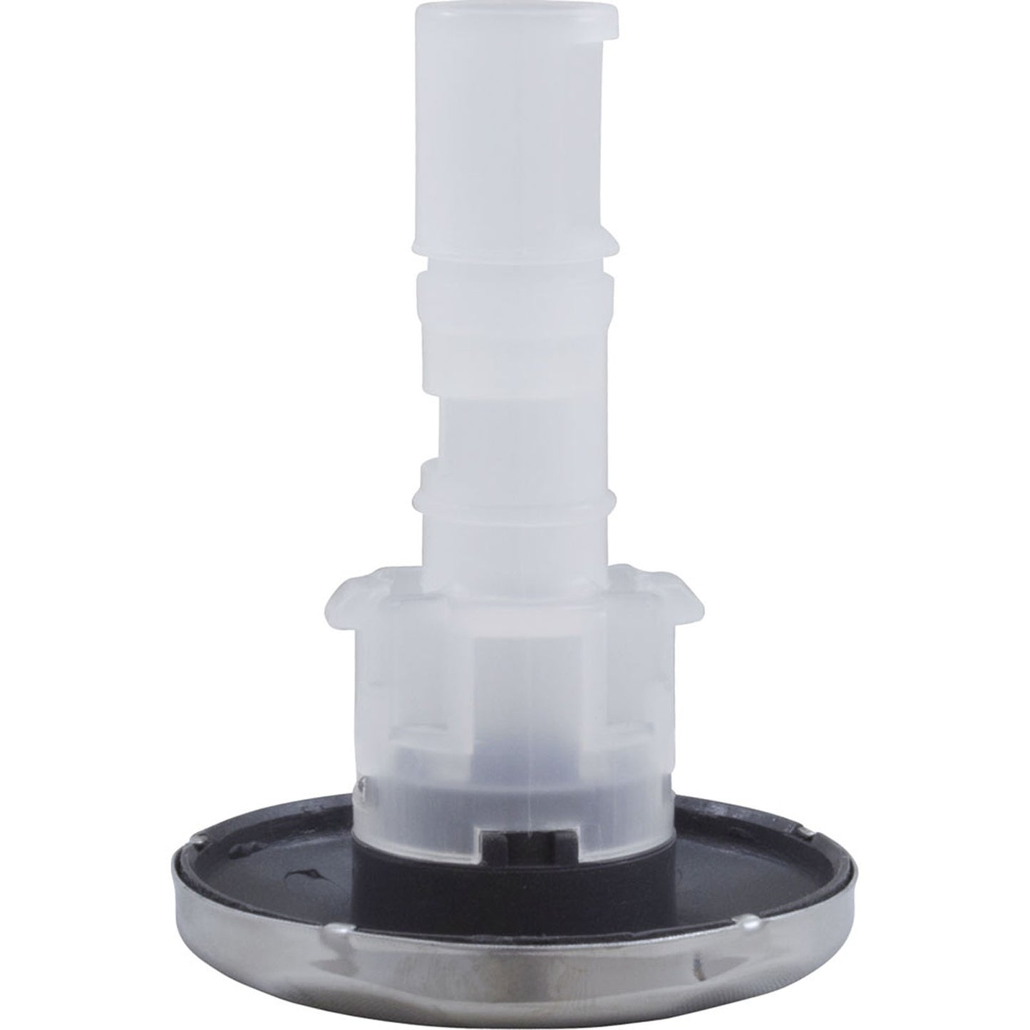 Jet Intl, CMP Typhoon 200, 2"fd, Dir, Scalloped, SS/DkGry, No Nzl