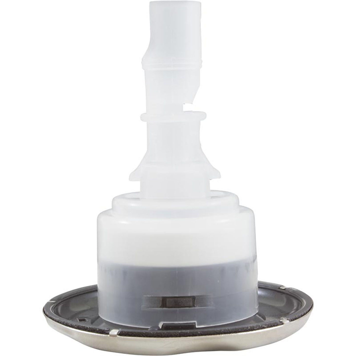 Jet Intl, CMP Typhoon 300, 3"fd, Twin Roto, Scalloped, SS/Dk Gry