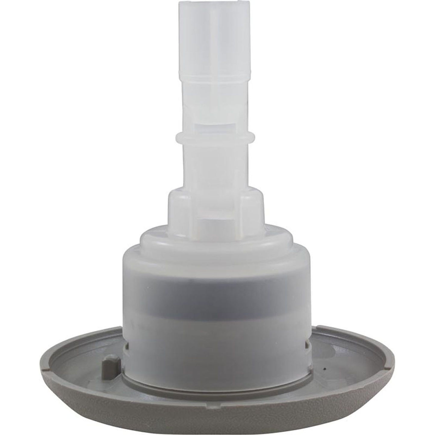 Jet Intl, CMP Typhoon 300, 3-3/8"fd, Dir, Text Scalloped, Gray