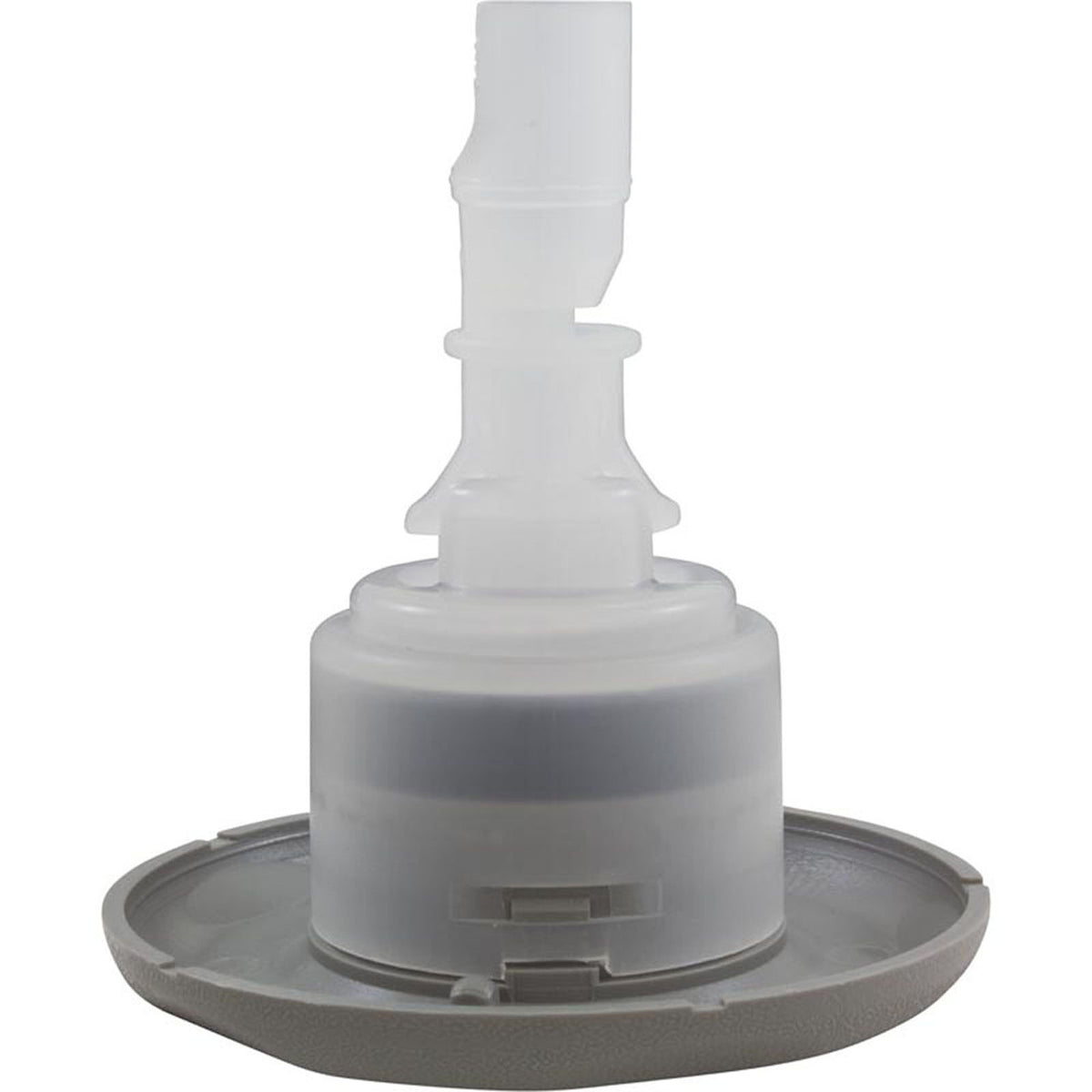 Jet Intl, CMP Typhoon 300, 3-3/8"fd, Dir, Text Scalloped, Gray