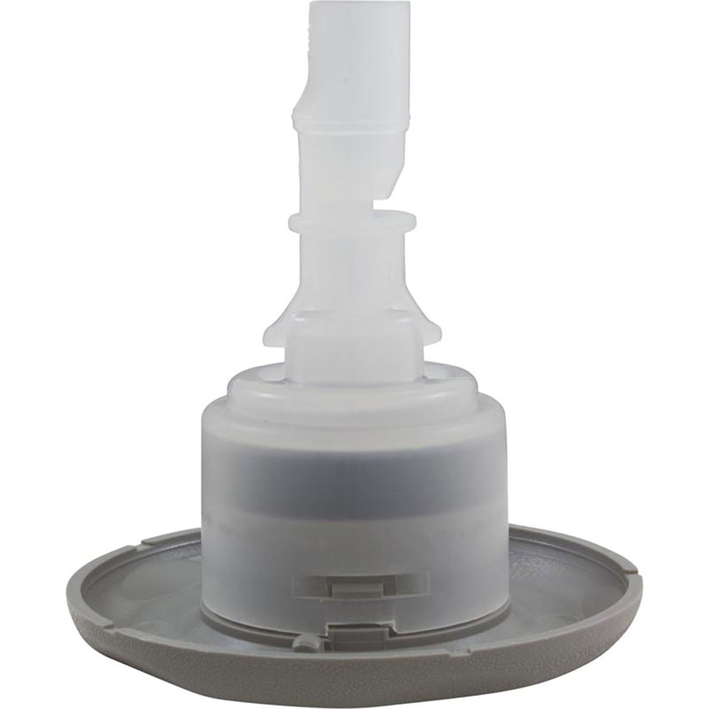 Jet Intl, CMP Typhoon 300, 3-3/8"fd, Dir, Text Scalloped, Gray