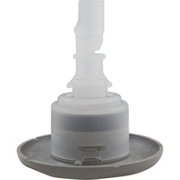 Jet Intl, CMP Typhoon 300, 3-3/8"fd, Dir, Text Scalloped, Gray