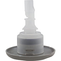 Jet Intl, CMP Typhoon 300, 3-3/8"fd, Dir, Text Scalloped, Gray