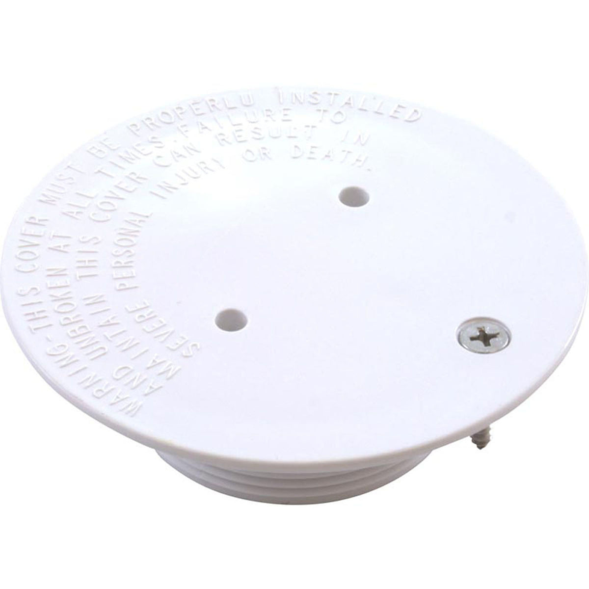 Inlet Cover Plate, Sta-Rite, White, 2" mpt, Generic