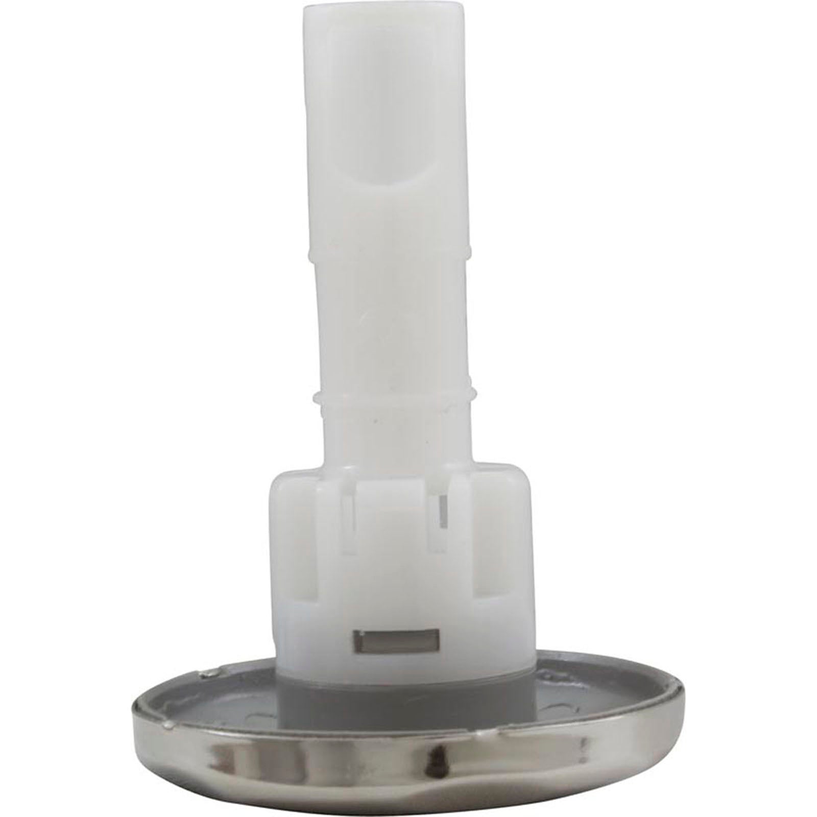 Jet Intl, CMP Typhoon 200, 2" Face Diameter, Fixed, Scal, SS/Gray, No Nzl