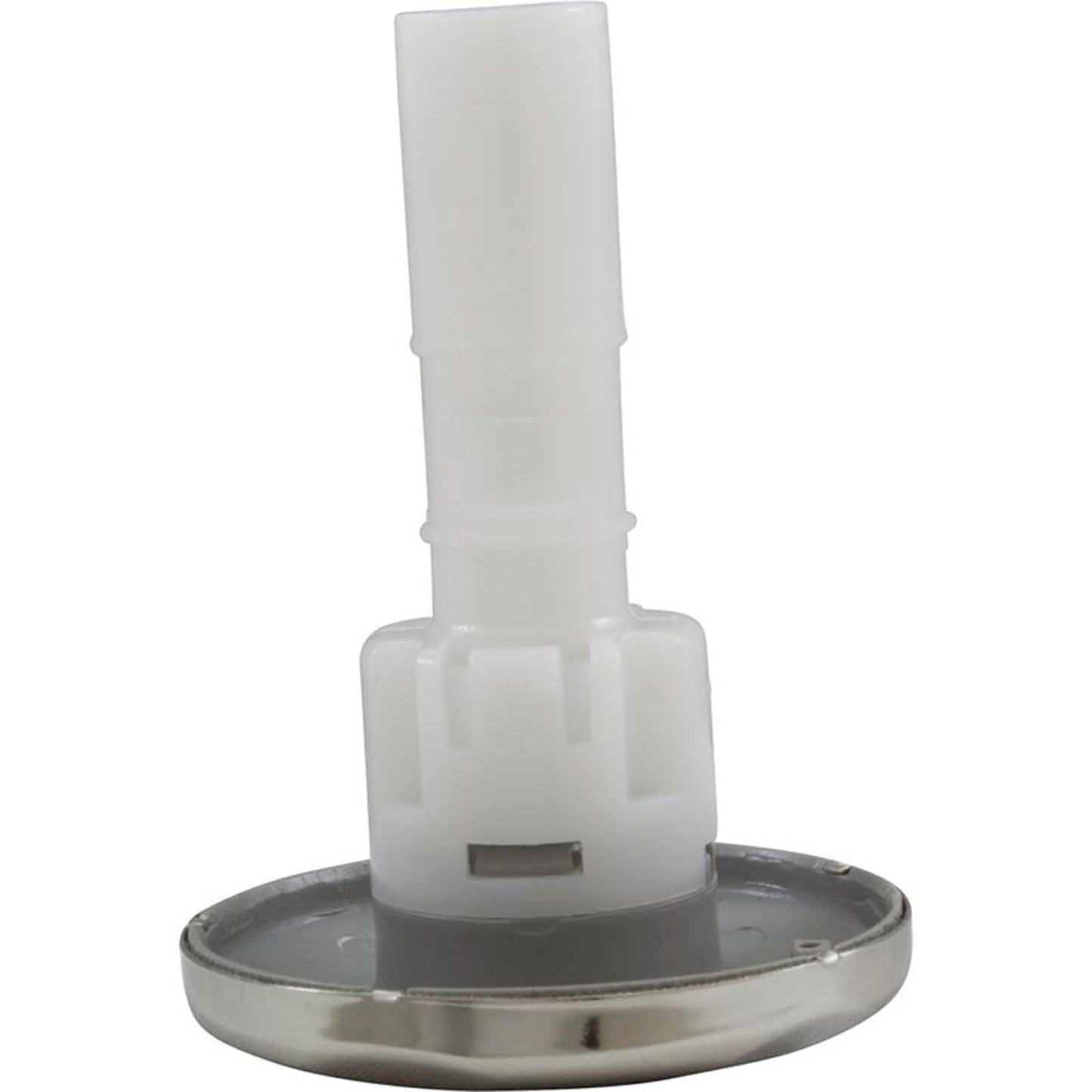 Jet Intl, CMP Typhoon 200, 2" Face Diameter, Fixed, Scal, SS/Gray, No Nzl