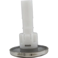 Jet Intl, CMP Typhoon 200, 2" Face Diameter, Fixed, Scal, SS/Gray, No Nzl