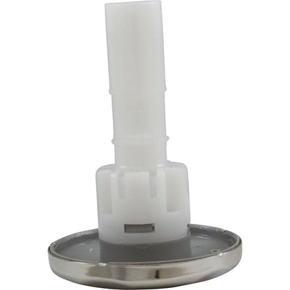 Jet Intl, CMP Typhoon 200, 2" Face Diameter, Fixed, Scal, SS/Gray, No Nzl