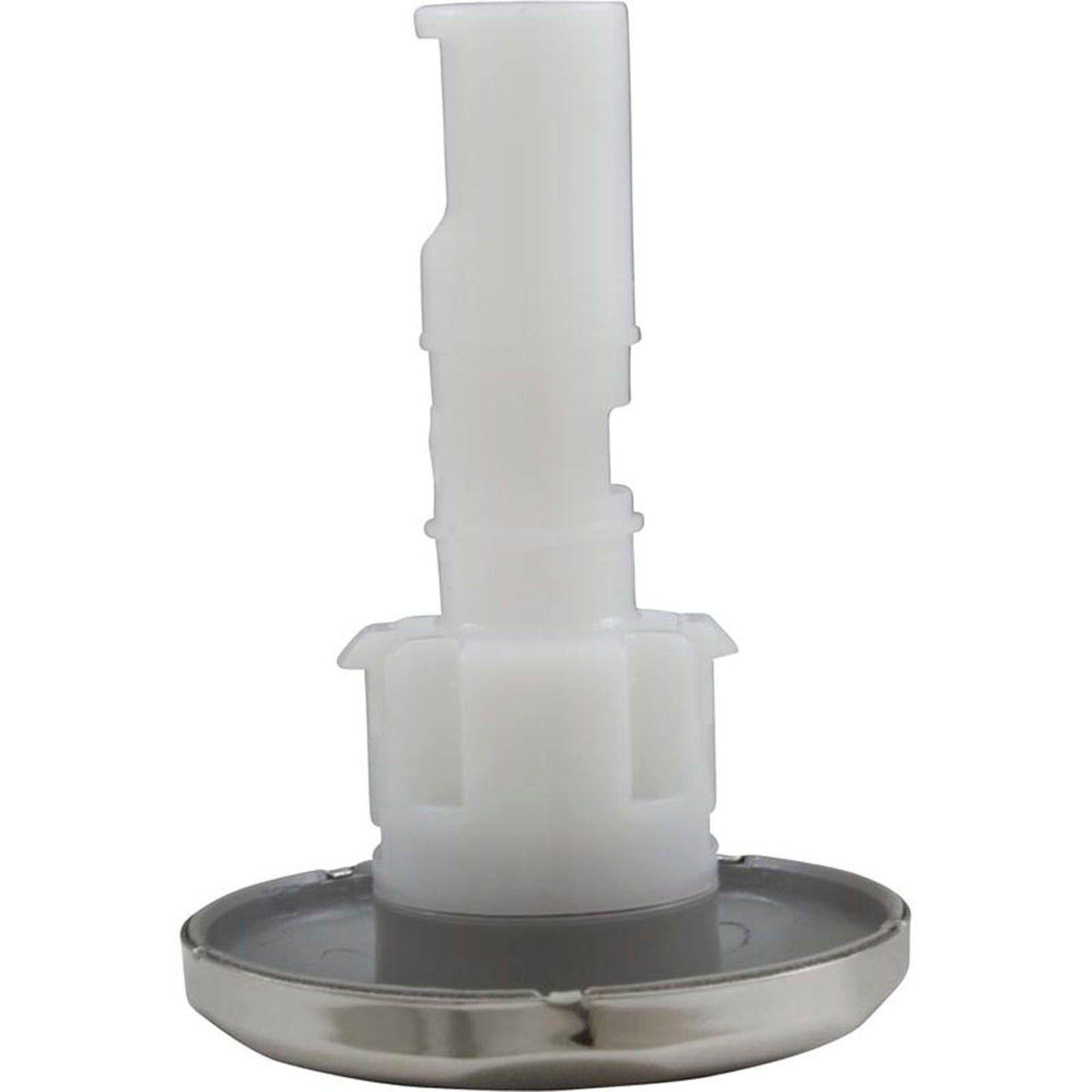 Jet Intl, CMP Typhoon 200, 2" Face Diameter, Fixed, Scal, SS/Gray, No Nzl