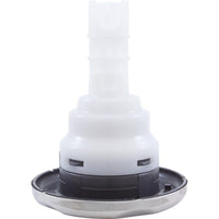 Jet Intl, CMP Typhoon 400, 3-3/8"fd, 2 Roto, Scalloped, SS/Gry