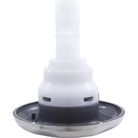 Jet Intl, CMP Typhoon 400, 4"fd, Twin Roto, Scalloped, SS/Gry