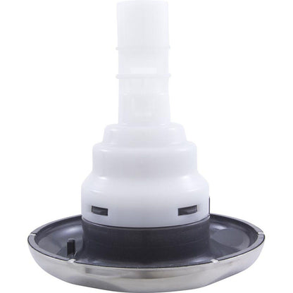 Jet Intl, CMP Typhoon 400, 4"fd, Twin Roto, Scalloped, SS/Gry