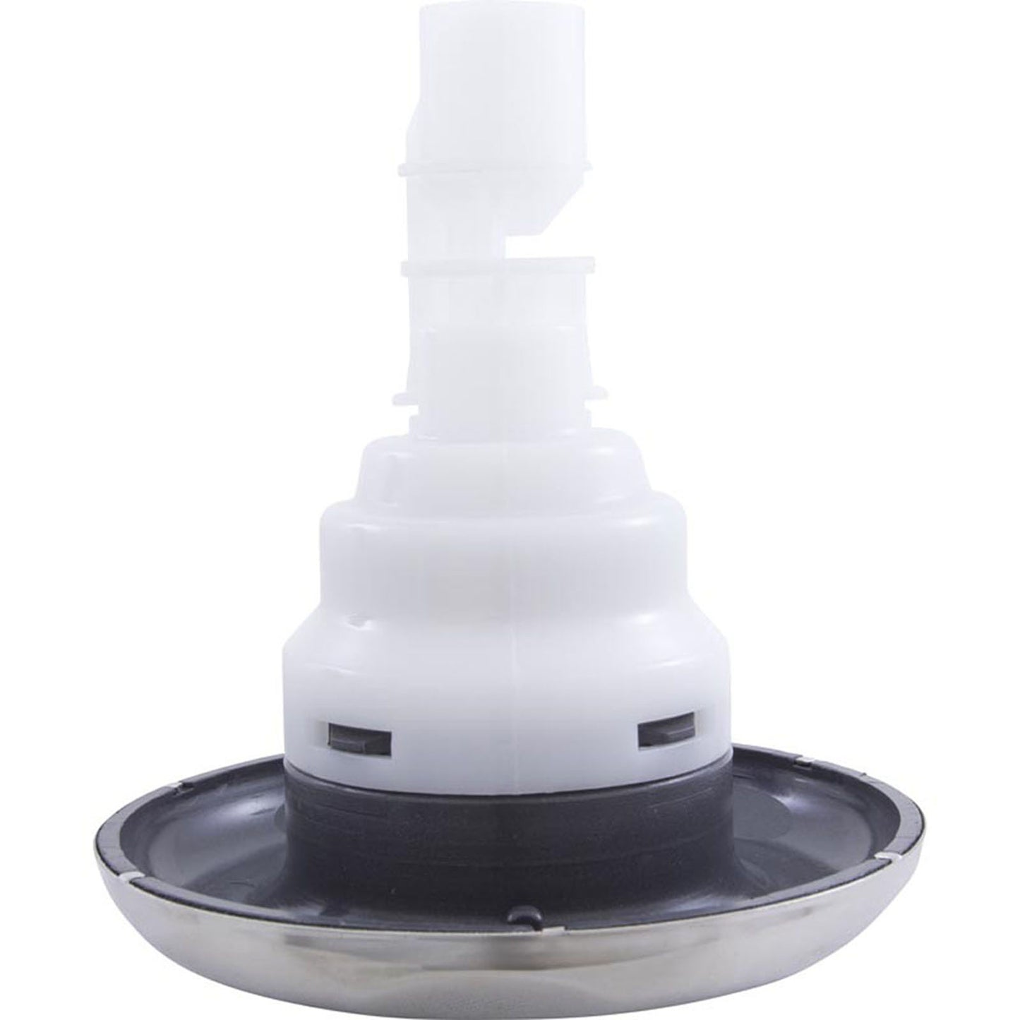 Jet Intl, CMP Typhoon 400, 4"fd, Twin Roto, Scalloped, SS/Gry