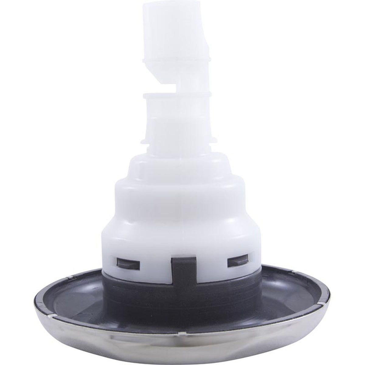 Jet Intl, CMP Typhoon 400, 4"fd, Twin Roto, Scalloped, SS/Gry